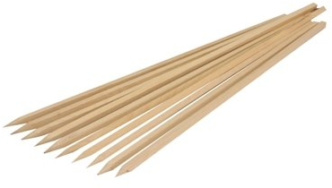 Profi-Grill Steckerlfischleisten Holzsteckerl für Steckerlfisch Spieße (75)