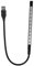 Zerodis Flexible Mini USB LED Light 10 Led Reading Lamp Flashlight for Laptop PC Computer Keyboard(Black)