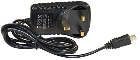 HQRP AC Adapter compatible with OneTouch Verio IQ Blood Glucose Monitoring System Meter Power Supply Cord Adaptor Charger