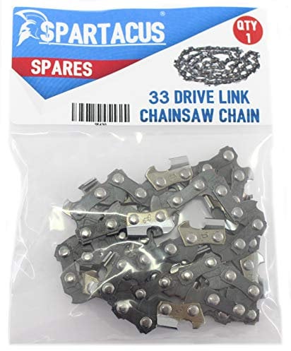 Spartacus Chainsaw Chain 3/8 20cm 33 Drive Links Fits Spear & Jackson 764/8290 91P033X 91P033
