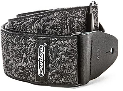 JIM DUNLOP Gitarrengurt Jacquard Black Thistle