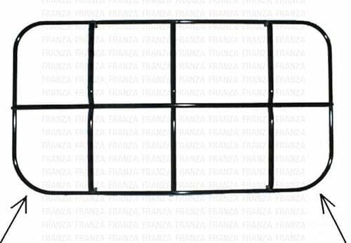Griglia Filo Smaltata 2 Fuochi 450x245 Cucina Jolly Inox