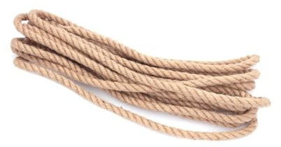 BSD Corde de Jute 12mm x 20m - Corde de Jute épaisse, Corde de Chanvre pour Décoration, Construction, Jardinage