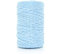 Premium Sky Blue Macrame Cord, 50 m / 164 ft of 5 mm Thick Natural Cotton Thread Yarn Macrame Rope for Wall Hangings, Plant Hangers, DIY Crafts, Home Decorations, Gift Wrapping (Reel)