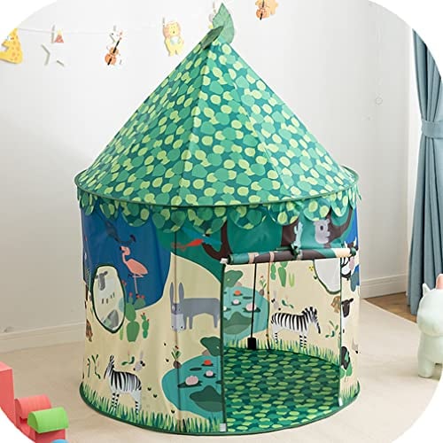 Floving Kinder-Tipi-Spielzelt, Pop-up-Kinderzelt für Indoor- und Outdoor-Spaß, Mädchenspielzeug, Spielhaus, einzigartiges Jurten-Design, geeignet für Indoor- und Outdoor-Unterhaltung