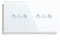 BSEED WiFi Interruptor Persiana Panel de Cristal, Smart Táctil Blanco 157 mm