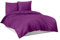 Mixibaby Bettwäsche Bettgarnitur Bettbezug Baumwolle 135x200 155x220 200x200 200x220, Größe:200 x 220 cm, Design Bettwäsche:Viollet Uni