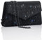 GEGELE Glitzernde Abendtaschen für Damen, Glitzer, Strass, Clutch, Geldbörse für Party, Abschlussball, Hochzeit, Schwarz