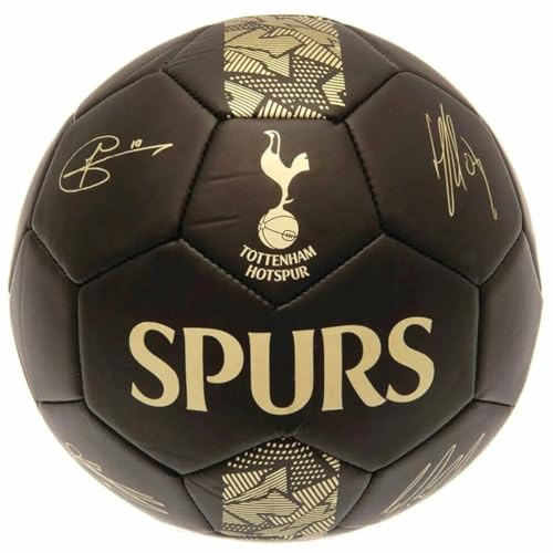 Hy-Pro Offiziell lizenzierter Tottenham Hotspur FC Signatur-Fußball – Phantom, Größe 5, Spors, Training, Match, Merchandise, Sammlerstück für Kinder und Erwachsene