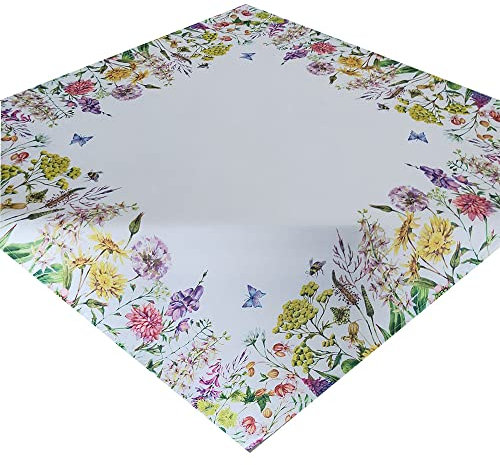 Tischdecke/Mitteldecke/Läufer/Druckmotive/Tischwäsche/Versch. Motive/Maritim/Sommer/Tafeldecke (Warschau, 85x85cm)