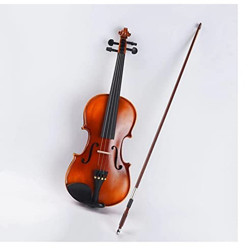 Violinen Violine Massivholzgeige Handgefertigte Geige Anfänger Erwachsene Schüler Kinder Geige (Size : 1/8)