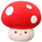 Yeqivo Stofftiere Pilze Plüsch Süße Plüschtier Hautfreundlich Pilze Kuscheltier Seitenschläferkissen Kawaii Plush Deko Wurfkissen Mushroom （60CM,Rot）