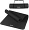 ALPIDEX Yogamatte Extra Dick 1,5 cm Gymnastikmatte 3 Größen E-Book rutschfest Phthalatfrei Fitness Matte Turnen Pilates Sport Physio HIIT Yoga Trainingsmatte Isomatte, Black, 190 x 100 x 1.5 cm