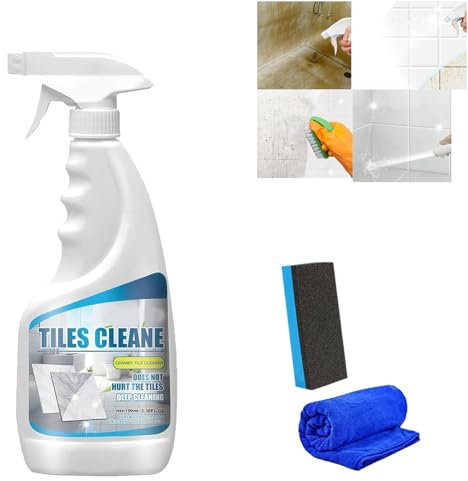 Tile Grout Cleaner Sprayer, Ultimate Grout Cleaner, Best Grout Cleaner for Tile Floors, Multi-purpose Cleaner for Kitchen & Bathroom (1 PCS)