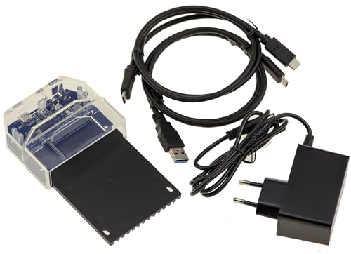 KALEA-INFORMATIQUE Docking Station para Disco SAS 2.5 SFF-8482 USB3.0 5G con Fuente de alimentación 12V 2A Soporte 18TB - USB Serial Attached SCSI SAS HDD Dock