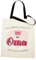 RFBEUTEL Oma Geschenk Baumwolltasche Tragetasche Cottonbagjoe mit Innentasche und Reißverschluss Oma Geschenke zum Geburtstag Stofftasche Einkaufstasche Jutebeutel Handtasche