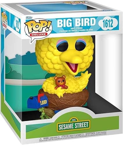 Funko Pop! Deluxe: SS - Big Bird In Nest - Sesame Street - Collectable Vinyl Figure - Gift Idea - Official Merchandise - Toys for Kids and Adults - TV Fans - Model Figure for Collectors and Display