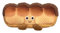 Kawaii trousse à crayons pain mignon pochette toast avec pieds drôle dessin animé baguette esthétique grande capacité japonais papeterie organisateur porte-stylo sac fournitures accessoires de bureau