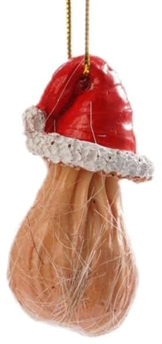 Funny Christmas Tree Ornament Set with Rude Baubles Acrylic Prank Ballballs Hanging Decor for Xmas Tree Car Rearview Mirror Decoration and Secret Santa Gag Gift Exchange