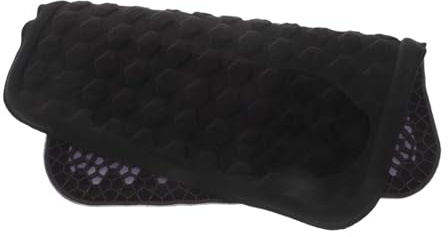 ULTECHNOVO Winter Autositzkissen Schwarz Ergonomisches Belüftetes Sitzpolster 37cm Gepolstertes Gel Sitzkissen für Auto Büro und Zuhause Universelles Fahrzeugsitzkissen