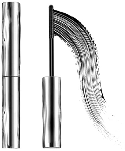 Steel Pipe Wimpern-Primer, Faser-Mascara, Wimpern-Primer, röhrenförmig, wasserfest, Curling-Mascara, natürlich und nicht verschmierend, Schwarz