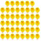 TUPARKA 46Pcs Mini Easter Chicks Yellow Easter Chenille Chicks Cute Fully Easter Chicks Baby Chicks for Easter Party, Easter Egg Bonnet Decoration, Easter Egg Hunt
