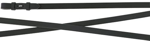 ERIC THOMAS HYBRID Trensenzügel, Warmblut, schwarz