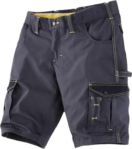 ROADSIGN Terrax Herren Arbeitsshorts anthr./gelb (46)