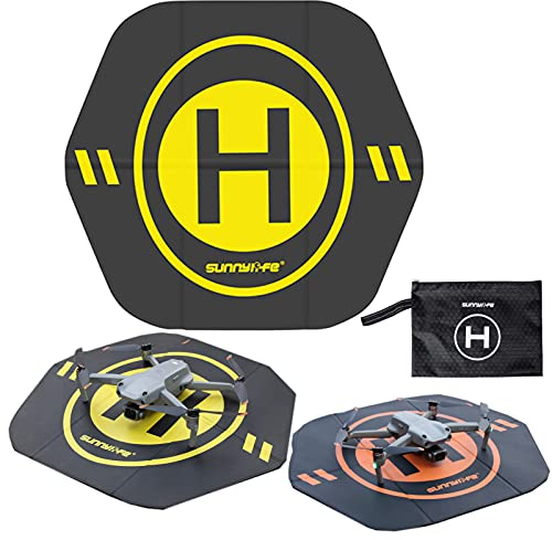 Drohnen-Landeplatz Pro für DJI Air 2s/DJI FPV/Mavic Mini 2/Phantom 4 pro/Mavic Air 2/Mavic 2 pro/Zoom/Holy Stone, universal, wasserdicht, 50cm schnell zusammenklappbar Matte, RC-Drohnen-Zubehör