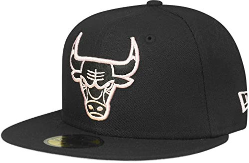 New Era 59Fifty Cap – Chicago Bulls nero/rosa – 7 7/8