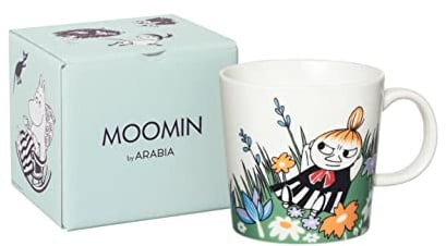 Arabia Tasse mit Mumin-Design, Sammeltasse, 0,3 l, Keramik, Moomin by Arabia, Die Kleine Mü, 1065642