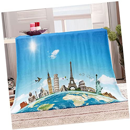 Bedding Flanelldecke Leuchtturm 3D-Druckdecke Kuscheldecke Sofadecke Wolldecke Bettlaken WäRme Isolierung Decke