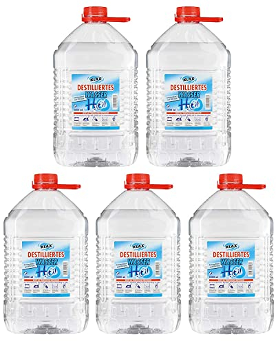 25 Liter destilliertes Wasser + 1 Microfasertuch gratis !!