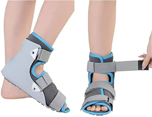 Drop Foot Brace, Ankle Foot Brace Splint Atmungsaktiver Stützfuß Drop Orthese Schiene Schmerzstabilisator for Achillessehnenentzündung Plantarfasziitis Schlaganfall, Knochenbruch, Hemiplegie ( Color :