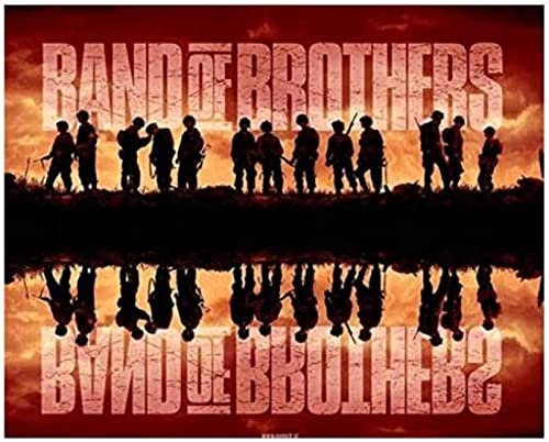 Poster Band Of Brothers Vintage-Tv-Poster, Wandkunst, Bilder, Leinwand, Gemälde, Poster Und Drucke, Dekor, Kunst, Heimdekoration 50X70Cm Kein Rahmen