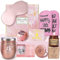 Regalos de Cumpleaños 18 para ella, Set de Mimos para Cumpleaños Feliz, Cesta de Regalo, Mejores Ideas de Regalo para Hamper de 18 Años para Chicas, Mejores Amigas, Hermanas y Hija