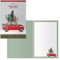 DOHE - Weihnachtskarten - Packung mit 6 Stück - Größe: 11,5 x 17 cm (geschlossen) - Inklusive Umschlag zur Aufbewahrung der Karte (Auto)