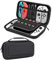 Custodia per Nintendo Switch e Switch OLED, Cover Custodia di Trasporto Protettive per Console Nintendo Switch , Custodia con 10 Cartucce di Gioco e altri Accessori per Switch OLED