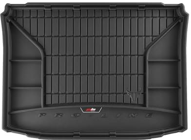 FROGUM ProLine 3D Alfombrilla Exclusiva de Goma con Logo cubeta Maletero para Peugeot 307 2001-2008 | Práctico Organizador | Los Bordes más Altos | Al Tamaño | Diseño Elegante