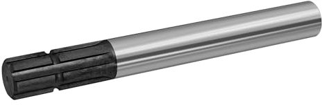 WilTec Arbre cannelé pour Prise de Force Transmission - Type B1 - Longueur 300 mm/Multiples Rainures/Raccord 1 3/8 / 6 Dents - Cardan pour Tracteur
