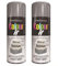 Inspired Essentials - All Purpose Aerosol Spray Paint 400ml Quick Drying Spray, Fast Dry and Excellent Coverage for Metal, Wood, Plastic and More (1, Light Grey)
