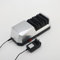 Knife Sharpener, Knife Sharpener Electric Professional for Metal and or Ceramic Knives, Diamond Knife Sharpener Angle 20 with Chef's Knife, 3-in-1 Coarse and Fine Grinding, Polishing, Sharp Safe