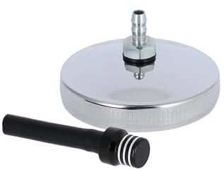 Tankdeckel mit Entlüftungsventil, Schwarz/Chrom - für Simson S50, S51, SR50, SR80, KR51 Schwalbe, SR4 Vogelserie - IWL