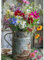 DAERLE Diamond Painting Bunte Blumen, Diamant Painting Bilder Wildblumen, DIY Diamant Vollbild, Malen Nach Zahlen Erwachsene, 5D Diamant Painting für Wand Dekoration 30x40cm