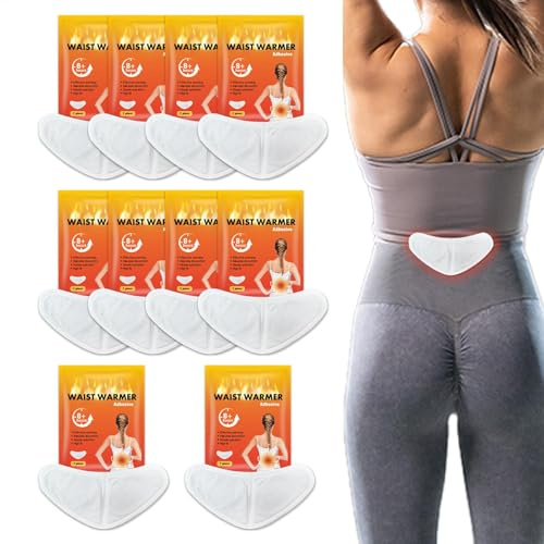 Wärmepflaster – Selbstheizende Schulter-Pads, selbstklebende Körperwärmer, 10 x langlebige Wärmepflaster für Hände, Füße, Brust, Rücken