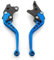 Joystick De Agarre Palanca De Embrague De Freno Ajustable para B&MW G650 X-Challenge G650X 200-2010(147mm Blue)