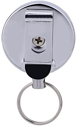 Key Holder, Belt Clamp/Holder For Keys Metal with Belt Clamp/Functions For