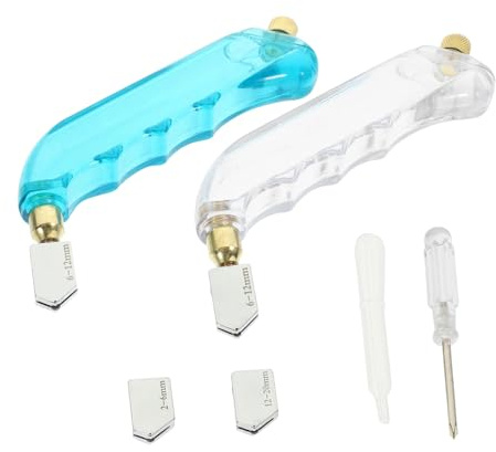 CIMAXIC 1 Satz Flaschen mit Ölschmierung Präziser Glasflaschenschneider für DIY Projekte für Wein und Bierflaschen Teiliges Werkzeugkit für Bastler