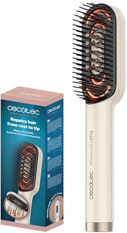 Cecotec Reparatur-Haarbürste HairCare Revitalize Little, 4 LED