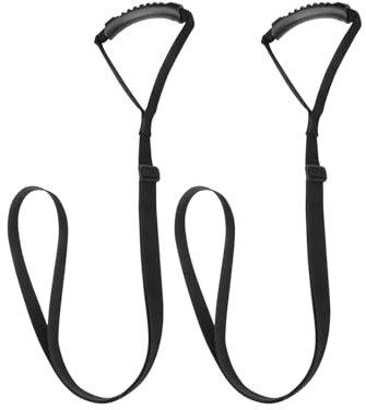 Sionhiuo Kayak Tow Rope with Handle - Comfortable Adjustable Ergonomic | Canoe Tow Lead for Teenagers Men Women Girls in Water Sports Outdoor Fishing